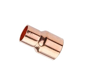 EZ-FLUID EZFLUID Plumbing 114 x 12 C X C Copper Reducer Coupling LF Pressure Reducing Coupling Fittings With StopSweat Solder Copper Pipe Connection for ResidentialCommercial 1