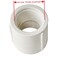 FangKingNo 10pcs 1 female to female thread PVC Pipe Fittings adapter Coupling Coupler Connector White