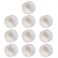 FangKingNo 10pcs 12 PVC Pipe End Cap Plug Adapter Pipe Fittings Slip Socket SCH40 Easy to Install and High Tensile for Home or Industrial Use 10 Pack White 05 Inch
