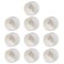 FangKingNo 10pcs 12 PVC Pipe End Cap Plug Adapter Pipe Fittings Slip Socket SCH40 Easy to Install and High Tensile for Home or Industrial Use 10 Pack White 05 Inch