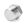 Feelers 114 NPT Male Outer Hex Head Thread Plug Pipe Fitting 304 Stainless Steel Oil Drain Plug Fitting Pack of 1
