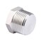 Feelers 2 NPT Male Outer Hex Head Thread Plug Pipe Fitting 304 Stainless Steel Oil Drain Plug Fitting Pack of 1