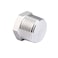 Feelers 34 NPT Male Outer Hex Head Thread Plug Pipe Fitting 304 Stainless Steel Oil Drain Plug Fitting Pack of 1