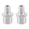 Feelers Reducing Hex Nipple 304 Stainless Steel 12x 14 NPT Male Pipe Fitting Reducer Nipple Adapter Pack of 2