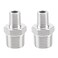 Feelers Reducing Hex Nipple 304 Stainless Steel 12x 14 NPT Male Pipe Fitting Reducer Nipple Adapter Pack of 2