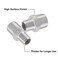 Feelers Reducing Hex Nipple 304 Stainless Steel 34x 12 NPT Male Pipe Fitting Reducer Nipple Adapter