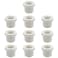 Fitvell 1 NPT Male x 34 NPT Female Threaded Reducer Bushing for PVC Pipe Fitting Pack of 10