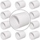 Fitvell 10PCS 1 PVC Pipe Fitting Coupling Connector Adapter Pipe Fitting Slip Socket x Socket Schedule 40 White Color