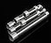 Fitvell 304 Stainless Steel Nipple Pipe Fitting 1 NPT X 1 NPT Male Thread Cast Pipe Fittings 4 100mm Length pack of 2