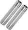 Fitvell 304 Stainless Steel Nipple Pipe Fitting 1 NPT X 1 NPT Male Thread Cast Pipe Fittings 4 100mm Length pack of 2