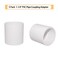 Fitvell 5PCS 114 PVC Pipe Fitting Coupling Connector Adapter Pipe Fitting Slip Socket x Socket Schedule 40 White Color