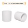 Fitvell 5PCS 114 PVC Pipe Fitting Coupling Connector Adapter Pipe Fitting Slip Socket x Socket Schedule 40 White Color
