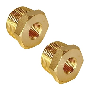 FLOFLEX FloFlex Brass Reducing Bushing 34 Male X 18 Female NPT 2 Pack