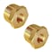 FLOFLEX FloFlex Brass Reducing Bushing 34 Male X 18 Female NPT 2 Pack
