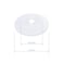 FOCMKEAS 4Pcs Pipe Cover Decoration Fit 3055mm1222 Pipe PP Plastic Flangen Water Pipe Cover Decoration Escutcheon Pipe Collar for Wall Pipe Tube Decoration White
