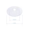 FOCMKEAS 4Pcs Pipe Cover Decoration Fit 3055mm1222 Pipe PP Plastic Flangen Water Pipe Cover Decoration Escutcheon Pipe Collar for Wall Pipe Tube Decoration White