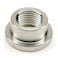 AdaptorMount G 38 BSPP Female Weld Bung 304 Stainless Steel Stepped Threaded Fitting OD 78 with Thick Top Head Flange OD 11 Precision Straight Thread for Custom WeldOn Installs