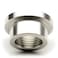 AdaptorMount G 38 BSPP Female Weld Bung 304 Stainless Steel Stepped Threaded Fitting OD 78 with Thick Top Head Flange OD 11 Precision Straight Thread for Custom WeldOn Installs