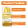 GASHER 10 Pieces Brass Reducer Hex Bushing 12 NPT Male x 14 NPT Female Brass Threaded Pipe Fitting