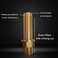 gotonovo Faucet Fittings Nipple Locknut Kit Extension Threaded Pipe Longer Mounting Shank Single Hole 59inch