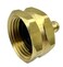 GRIDTECH Brass Garden Hose Adapter Swivel Fitting 38 PEX Barb and 34 GHT Female Connector HeavyDuty HighPressure Support Rust and Corrosion Resistant Patent Pending