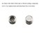 HAHIYO Hahiyo 116 Inches NPT Hex Socket Plug Smooth Threads Seal Tight Allen Head 304 Stainless Steel Pipe Fitting Bright Finish Multi Function 5 Pieces for Motor Drainage Hole Water Line Empty Ports