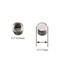 HAHIYO Hahiyo 116 Inches NPT Hex Socket Plug Smooth Threads Seal Tight Allen Head 304 Stainless Steel Pipe Fitting Bright Finish Multi Function 5 Pieces for Motor Drainage Hole Water Line Empty Ports