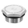 HARFINGTON 304 Stainless Steel Pipe Plug Fitting 34 NPT Male Thread Outer Hex Head Cap Hexagonal Head Bung Plugs Fittings with Sealing Rubber Ring for Air Water Oil Gas Tube