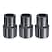 HARFINGTON 3pcs PVC Reducing Coupling 1 x 34 IncreaserReducer Coupling Pipe Fittings Adapter DWV Duct Reducer for Sewer Plumbing Drain Pipe Water Supplies Build Garden