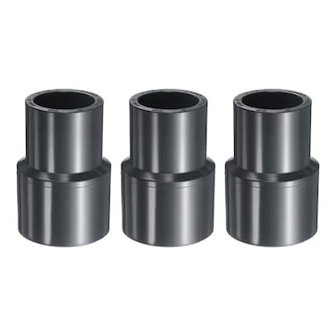HARFINGTON 3pcs PVC Reducing Coupling 1 x 34 IncreaserReducer Coupling Pipe Fittings Adapter DWV Duct Reducer for Sewer Plumbing Drain Pipe Water Supplies Build Garden