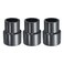 HARFINGTON 3pcs PVC Reducing Coupling 114 x 1 IncreaserReducer Coupling Pipe Fittings Adapter DWV Duct Reducer for Sewer Plumbing Drain Pipe Water Supplies Build Garden