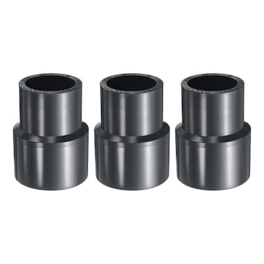HARFINGTON 3pcs PVC Reducing Coupling 114 x 1 IncreaserReducer Coupling Pipe Fittings Adapter DWV Duct Reducer for Sewer Plumbing Drain Pipe Water Supplies Build Garden