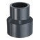 HARFINGTON PVC Reducing Coupling 2 x 114 IncreaserReducer Coupling Pipe Fittings Adapter DWV Duct Reducer for Sewer Plumbing Drain Pipe Water Supplies Build Garden