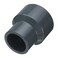 HARFINGTON PVC Reducing Coupling 2 x 114 IncreaserReducer Coupling Pipe Fittings Adapter DWV Duct Reducer for Sewer Plumbing Drain Pipe Water Supplies Build Garden