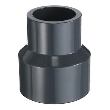HARFINGTON PVC Reducing Coupling 2 x 114 IncreaserReducer Coupling Pipe Fittings Adapter DWV Duct Reducer for Sewer Plumbing Drain Pipe Water Supplies Build Garden