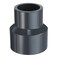 HARFINGTON PVC Reducing Coupling 2 x 114 IncreaserReducer Coupling Pipe Fittings Adapter DWV Duct Reducer for Sewer Plumbing Drain Pipe Water Supplies Build Garden