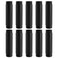 Home Expert 34x 4 Black Painted Industrial Pipe 10 Pack Malleable Cast Iron Heavy Duty Pre Cut Metal Threaded Gray Fitting for Vintage Style DIY Project