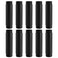 Home Expert 34x 4 Black Painted Industrial Pipe 10 Pack Malleable Cast Iron Heavy Duty Pre Cut Metal Threaded Gray Fitting for Vintage Style DIY Project