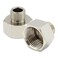 Hooshing 2PCS Faucet Hose Adapter 12 G Female to 38 Male Compression Brass Pipe Fitting Water Hose Adapter for RV Kitchen Bathroom Plumbing Pipe Connector with Washers