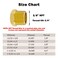 Hooshing 38 NPT Plug Brass Male Outer Hex Head Pipe Fitting 6 Pack