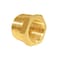 Hooshing 6PCS Brass Reducer Hex Bushing 12 NPT Male to 38 NPT Female Thread Pipe Fitting Atapter