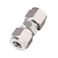 Horiznext 12 inch Stainless Steel 304 Compression Fitting for tube connect air line brass pipe adapt copper brake hose water fuel system 2 pcs