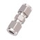 Horiznext 14 inch Stainless Steel 304 Compression Fitting for tube connect air line brass pipe adapt copper brake hose water fuel system 2 pcs