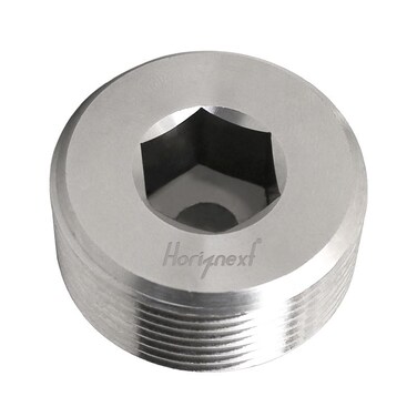 Horiznext horiznext npt 114 stainless steel 304 male thread internal hex countersunk pipe plug fitting adapt tube socket connect water valve cap 1 pc