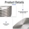 Horiznext horiznext npt1 stainless steel 304 male thread internal hex countersunk pipe plug fitting adapt tube socket connect water valve cap 2 pcs