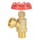 HYDRO MASTER Brass Boiler Drain Valve 34 in x 34 in MPT x MHTFor Residential Plumbing and Heating Systems 34 MIP x 34 MHT
