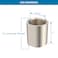 iFealClear 2PCS Brass Pipe Fitting Shower Coupling G12 x G12 Female Thread Converter Adapter for Bathroom Pipes Hose ExtenderHome Plumbing Extra Washer Brushed Nickel