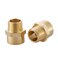 inwindrain Inwindrain 2 Pack 12 G BSP Female Thread to US 12 NPT Male Thread Pipe FittingBrass Pipe Fitting AdapterG to NPT Adapter 12 Inch