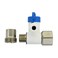 John Guest Speedfit 12 x 38 x 14 Inch Angle Stop Adapter Valve Pusht to Connect Plastic Plumbing Fitting ASVPP5LFUS
