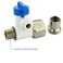 John Guest Speedfit 12 x 38 x 14 Inch Angle Stop Adapter Valve Pusht to Connect Plastic Plumbing Fitting ASVPP5LFUS